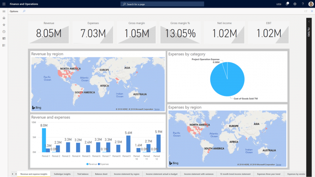 finance and operations dynamics 365
