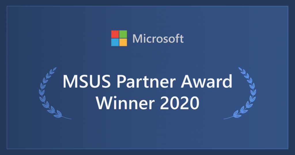 Microsoft Partner award