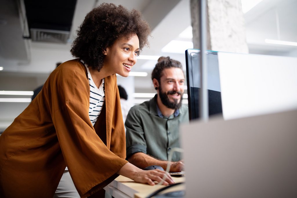 business people work together