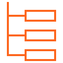 orange file organizer icon