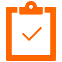 orange todo icon