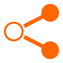 orange network icon