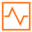 orange pulse icon