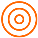 orange target icon