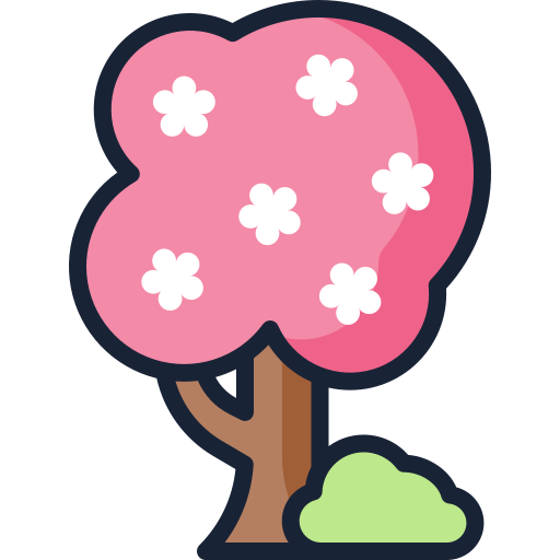 icon cherry blossom