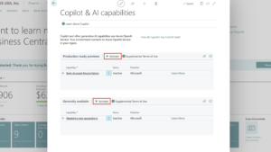 How to Enable Copilot in Dynamics 365 Business Central