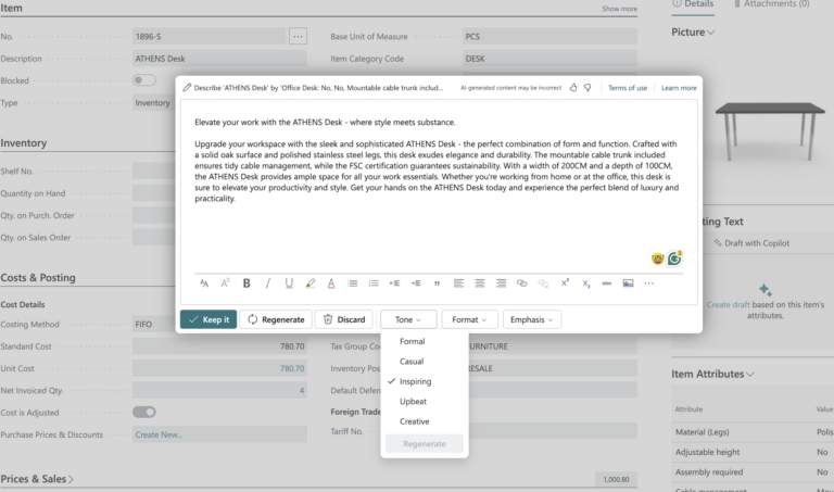 How to Enable Copilot in Dynamics 365 Business Central
