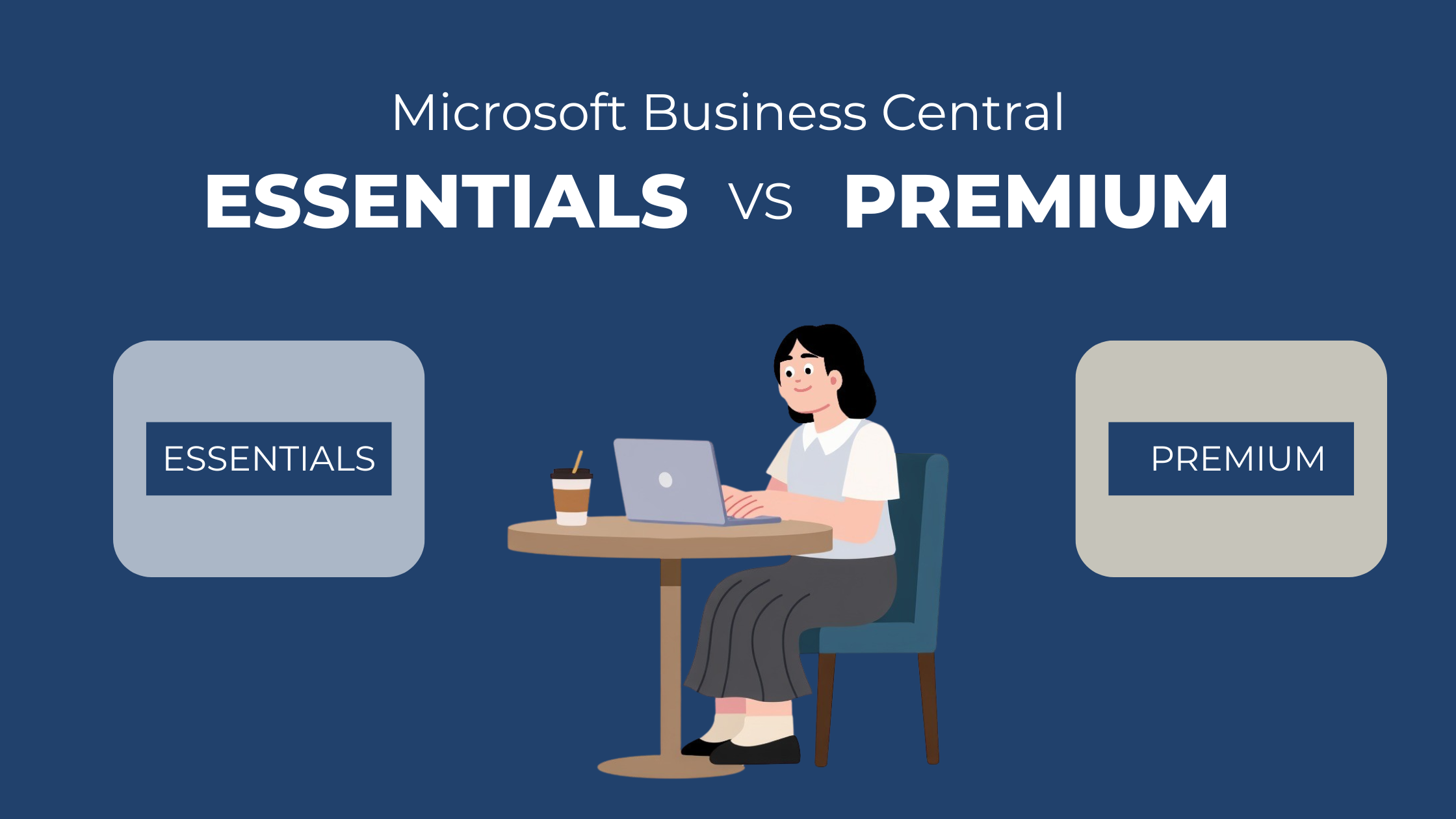 Microsoft Dynamics 365 Business Central Essentials vs Premium comparison